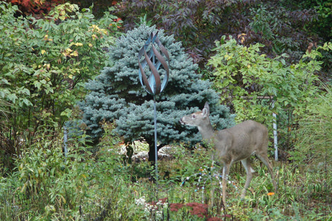 Lyman Whitaker's Beautiful Copper Kinetic Wind Sculpture