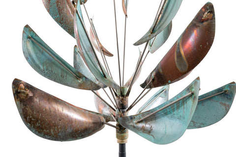 Lyman Whitaker's Beautiful Copper Kinetic Wind Sculpture