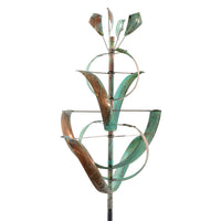 Lyman Whitaker's Beautiful Copper Kinetic Wind Sculpture