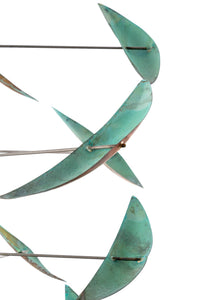 Lyman Whitaker's Beautiful Copper Kinetic Wind Sculpture