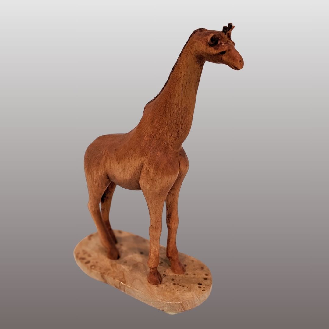 Giraffe Carving