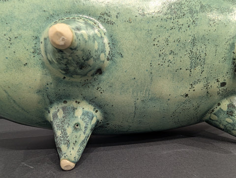 Green Casserole Dish with Lid