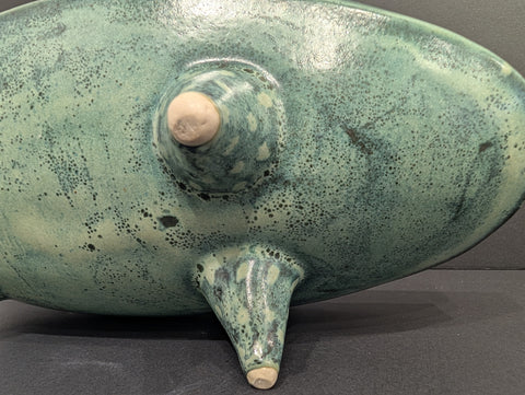 Green Casserole Dish with Lid