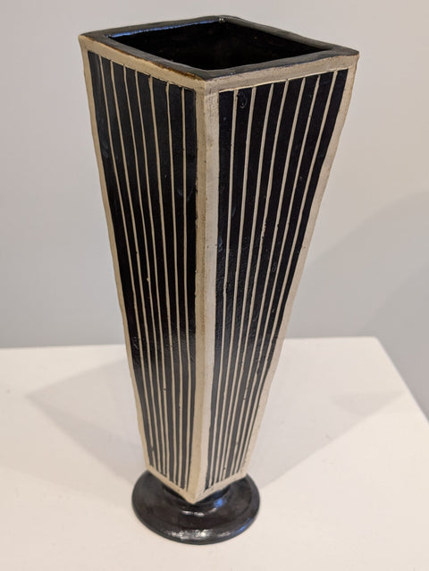 Black and White Vase