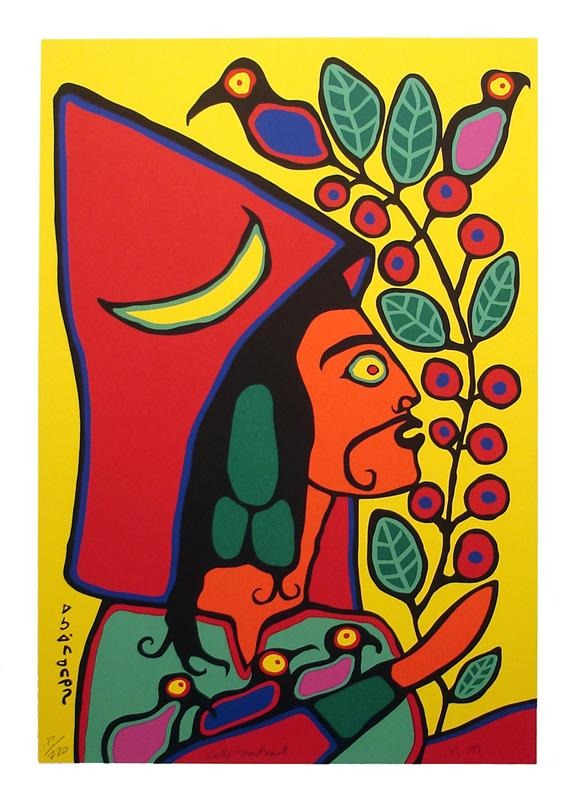 Self Portrait Original Silk Screen Print