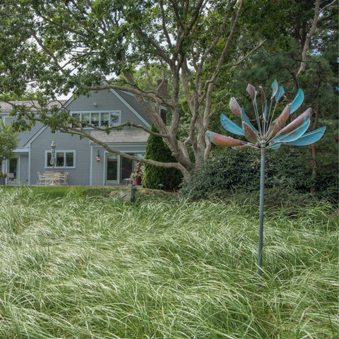 Lyman Whitaker's Beautiful Copper Kinetic Wind Sculpture