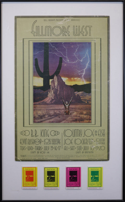 BB King – Elvin Bishop – Country Joe and the Fish – Joe Cocker