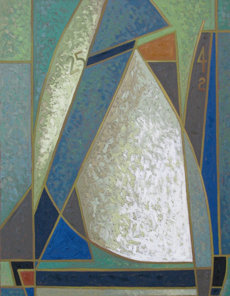 "Blue Yacht" by Philip Mix | Steffich Fine Art