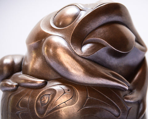 West Coast Frog Sculpture