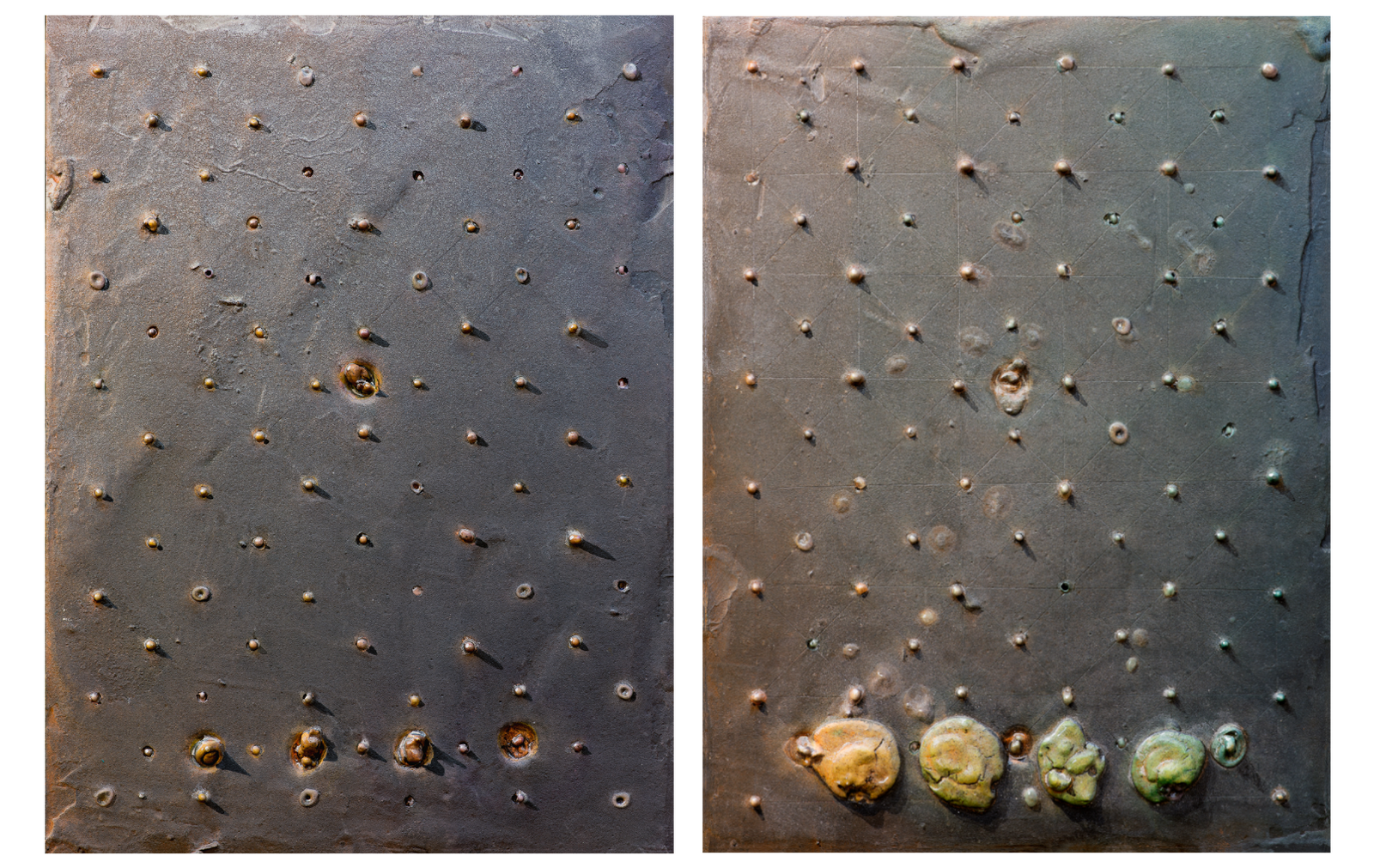 Chasing Shadows Series I and II Diptych