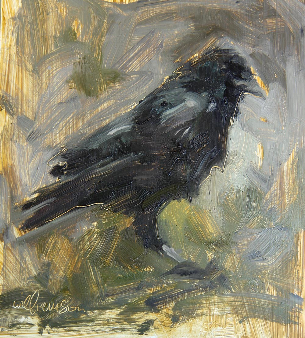 Determined (crow)