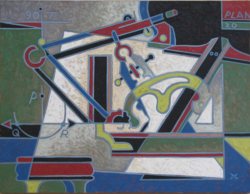 "Curve & Square"  by Philip Mix