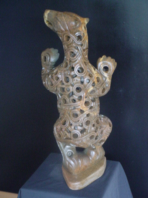 Bear Intertwined with Nature