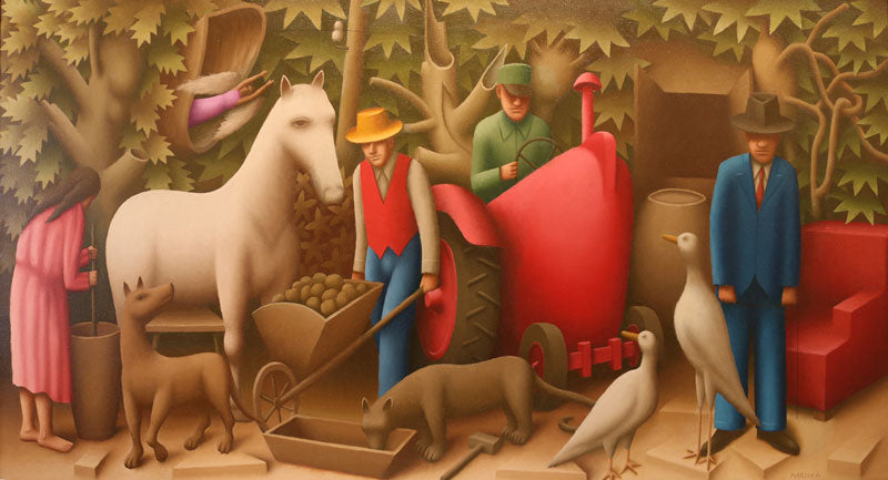 Original painting by Martin Honisch