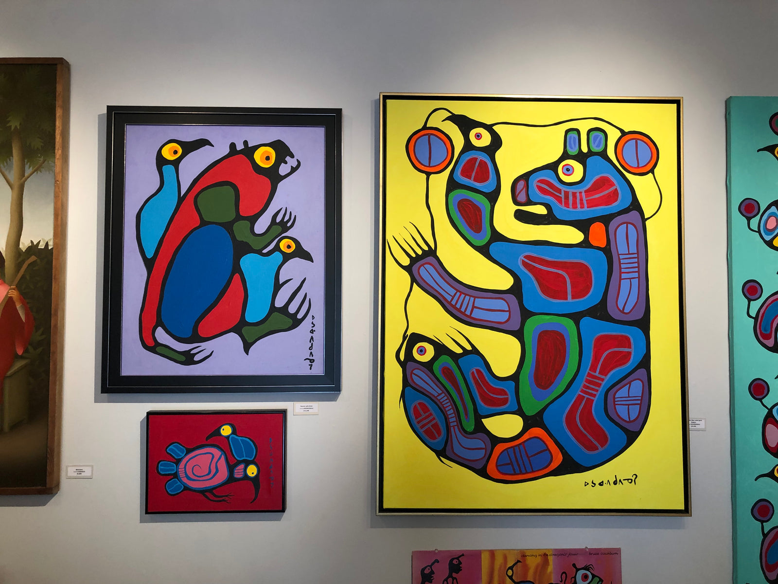 Mother with Young Bird