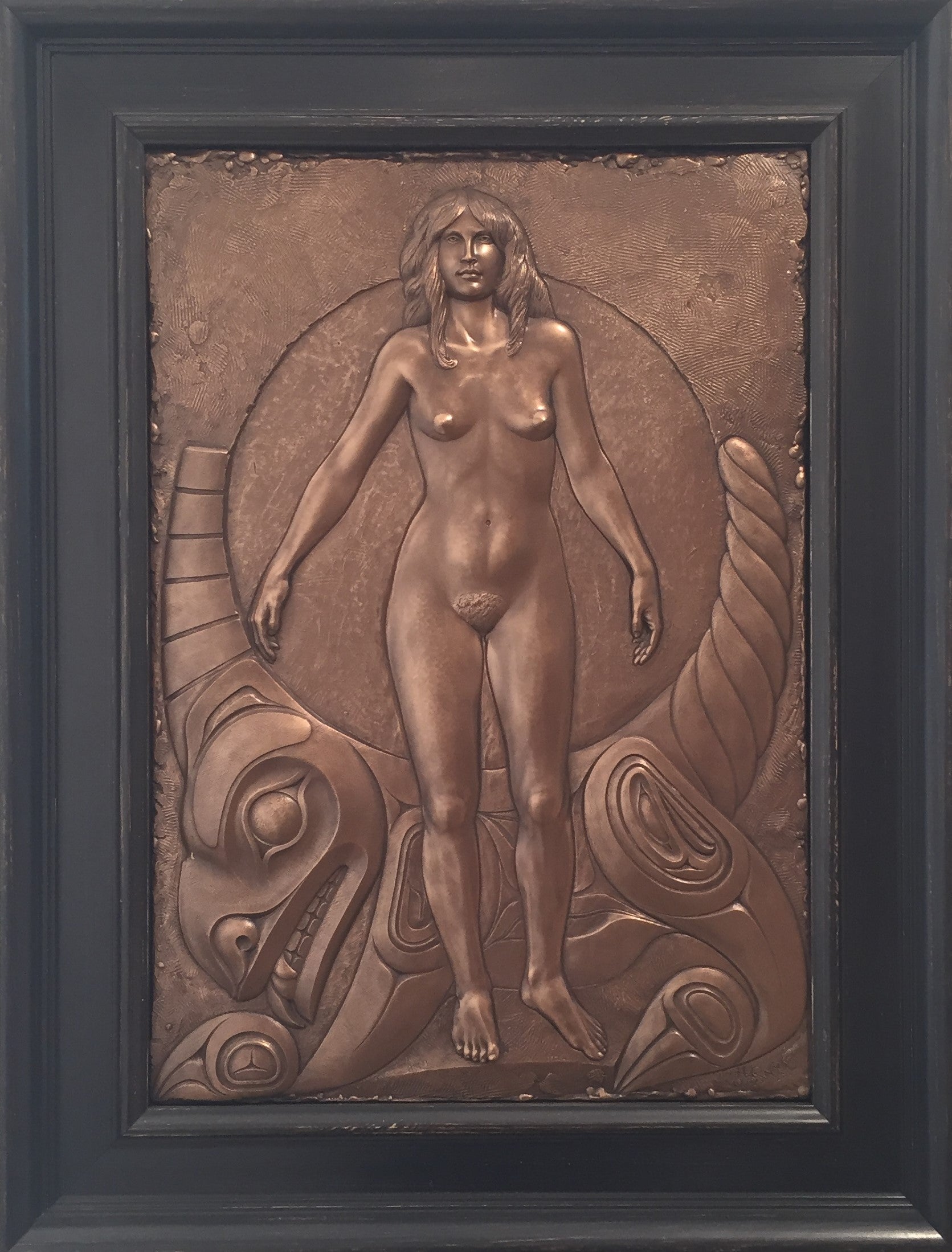 Seawolf & Maiden Cast Bronze