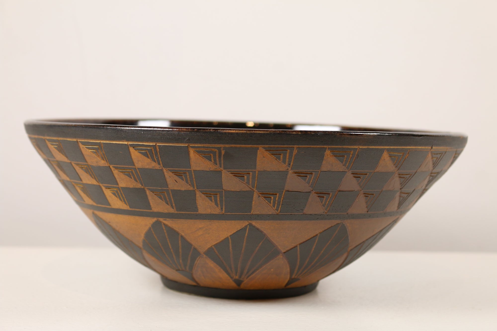 Black & Terracotta Signature Bowl