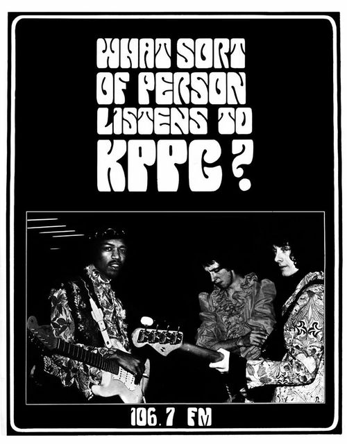 KPPC radio station - Jimi Hendrix