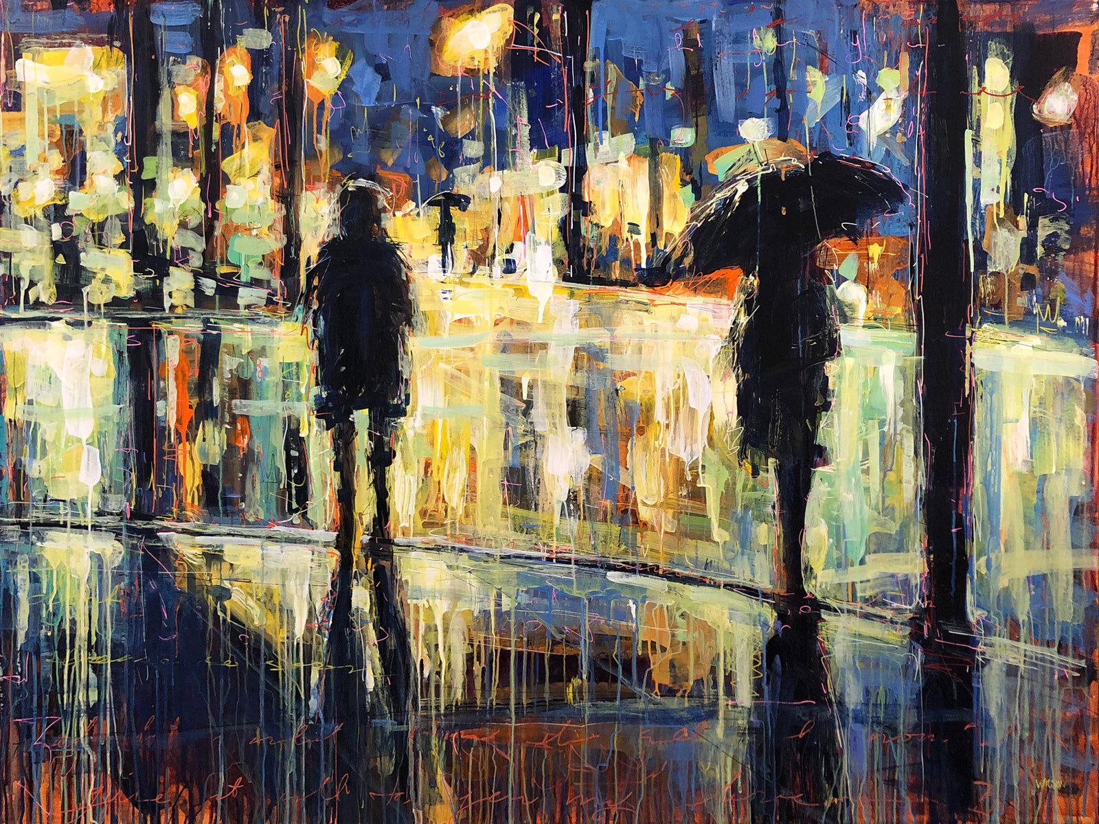 More Than Words painting by David Wilson in acrylic painting