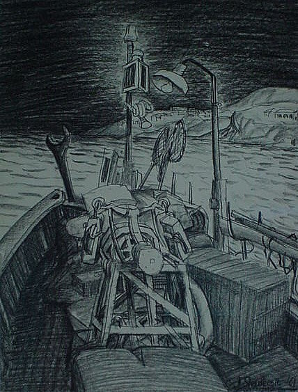 Night Fishing Colliere Jack Shadbolt