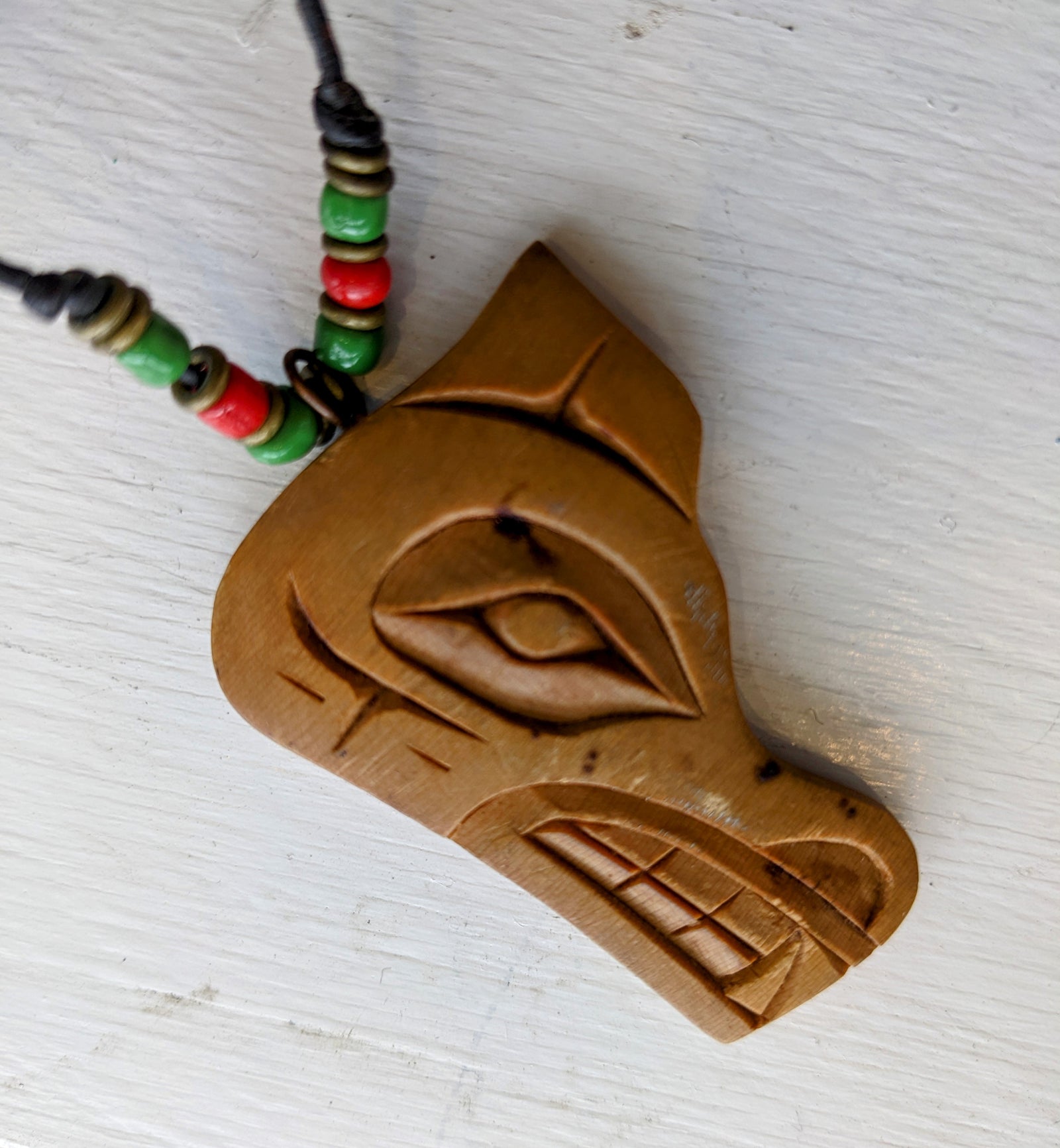 Cedar Wolf Pendant