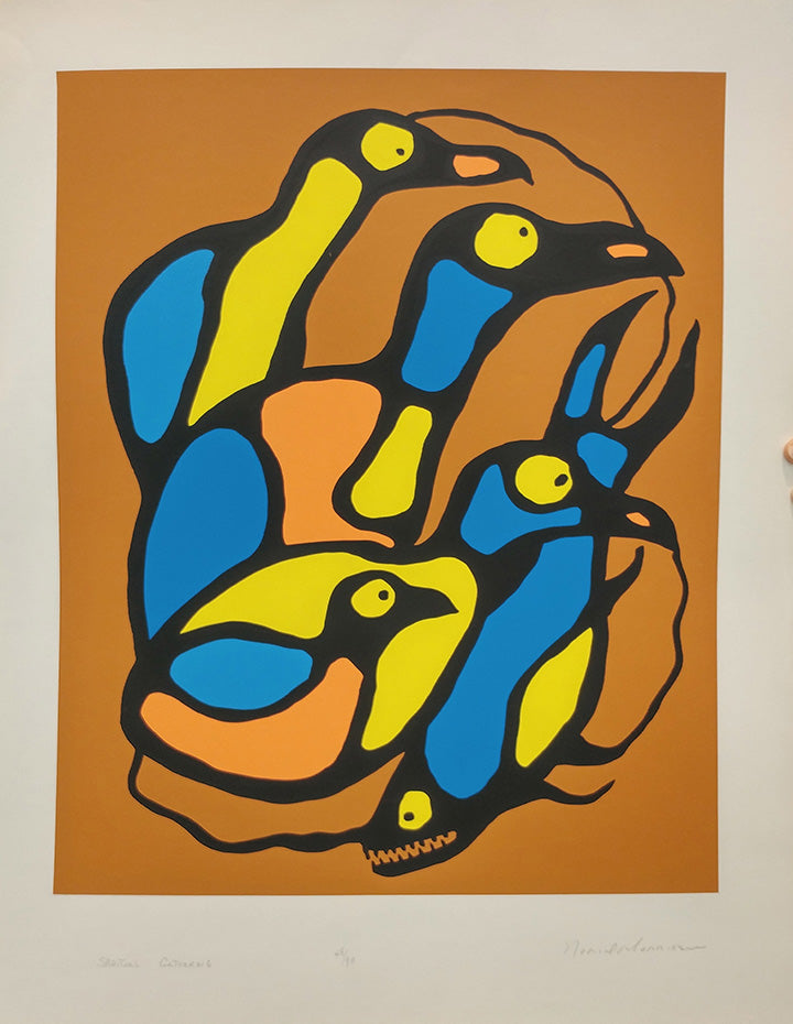 Spiritual Gathering Original Silk Screen