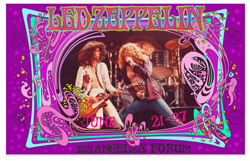 Led Zeppelin – June 21-27, 1977 Los Angeles Forum
