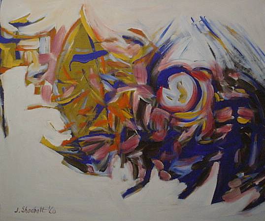 abstract on reverse of buccaneer bay