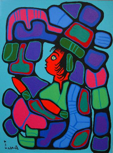 Boy in Stained Glass