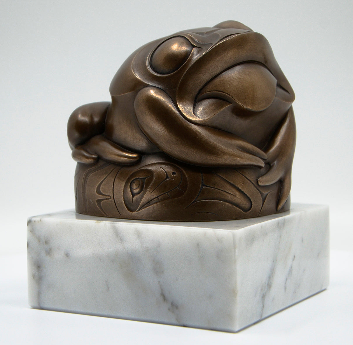 West Coast Frog Sculpture