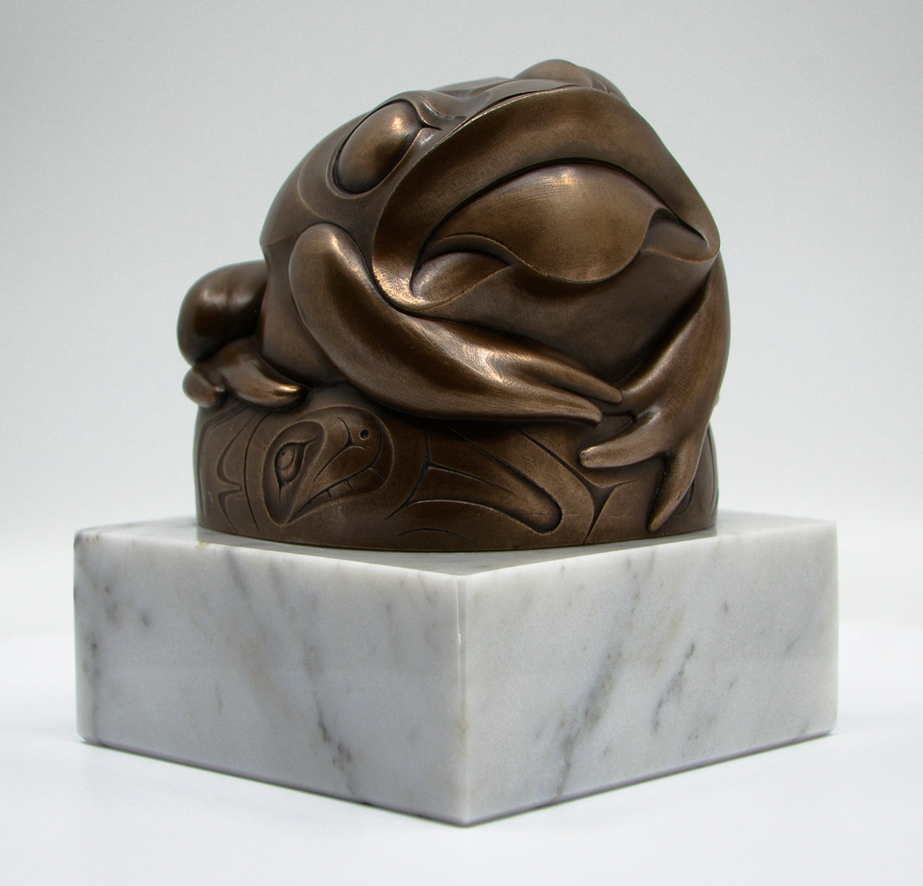 West Coast Frog Sculpture