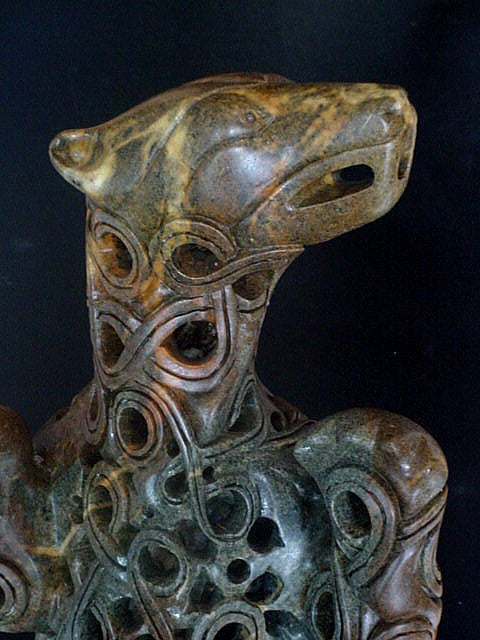 Bear Intertwined with Nature