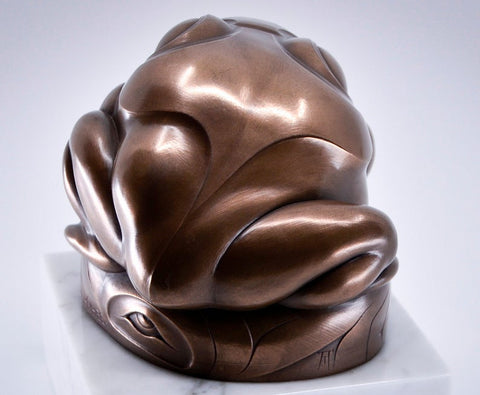 West Coast Frog Sculpture