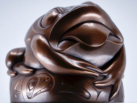 West Coast Frog Sculpture