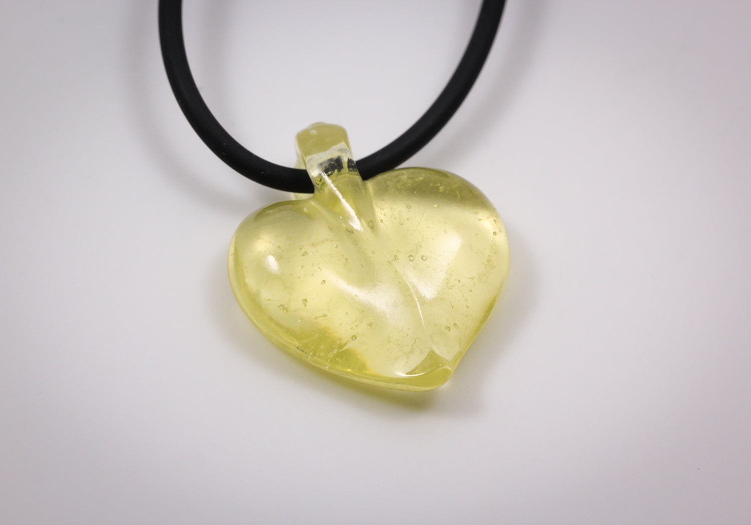 Yellow Heart Pendant
